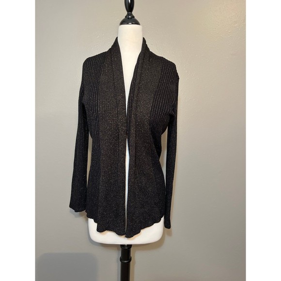 Women's Medium Jones New York Sweater with Drape Jacket - Picture 4 of 8